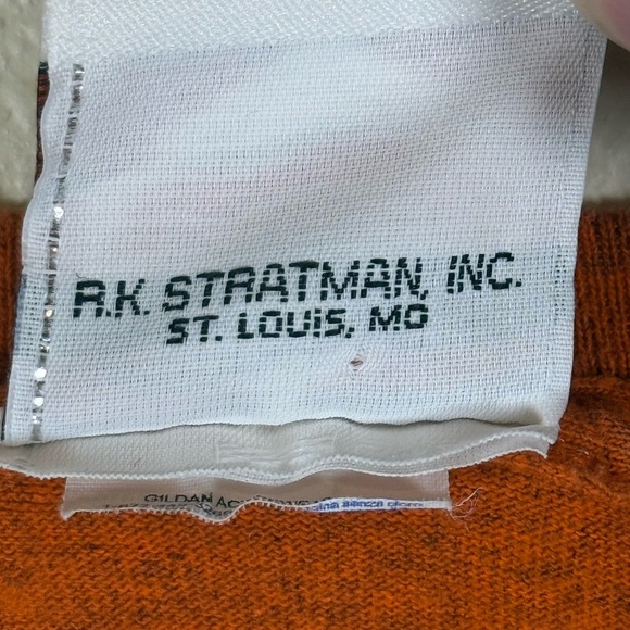 Harley-Davidson T-Shirt Mens 2XL Beartooth Pass Montana Motorcycle Orange Cotton - Picture 4 of 8